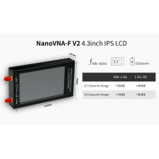 NanoVNA-F V2 3GHz Mini Vector Network Analyzer